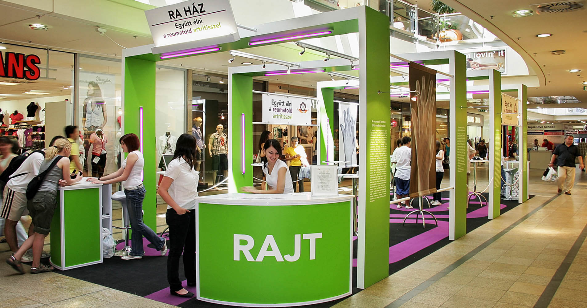 Roadshow és tradeshow